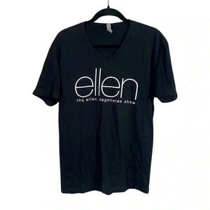 The Ellen Degeneres Show Black Short Sleeve V-Neck T-Shirt